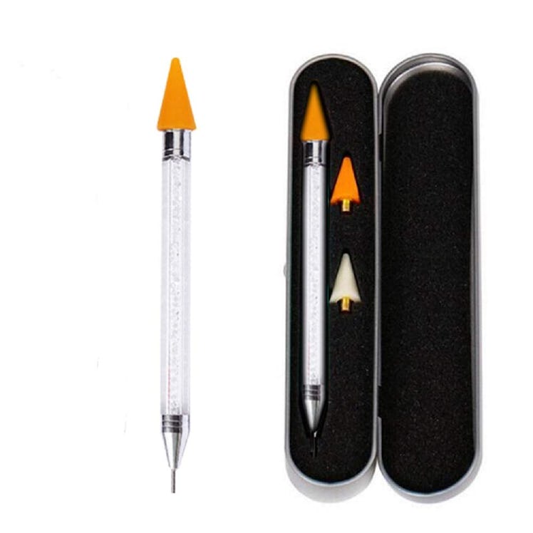 Face gems makeup is easy with Shuiniba Rhinestone Picker Wax Pen