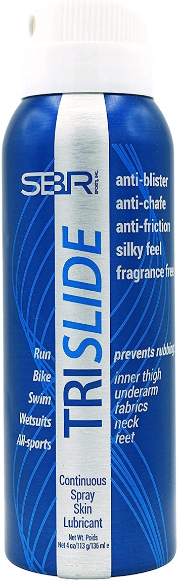 TRISLIDE Anti-Chafe Continuous Spray Skin Lubricant Body Friction Protection Anti-Chafing