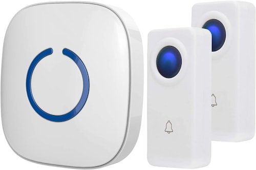 SadoTech White Wireless Doorbell Kit