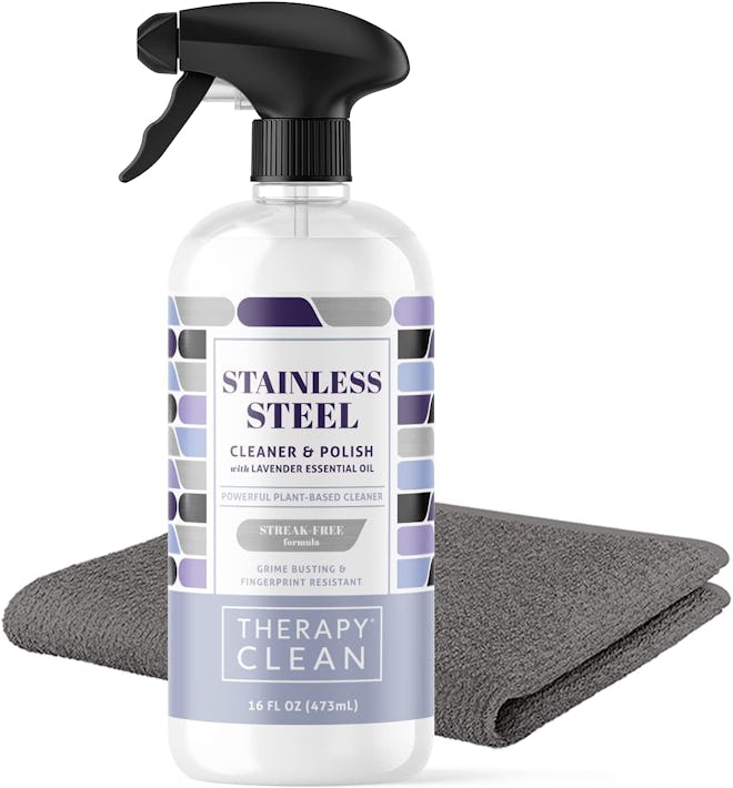 Therapy Stainless Steel Cleaner (2-Piece Set)