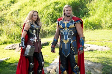 Jane Foster and Thor Odinsson in Thor Love and Thunder