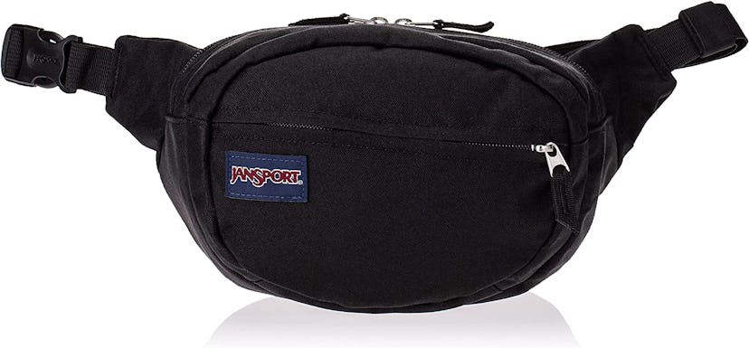 black fifth ave fanny pack from jansport
