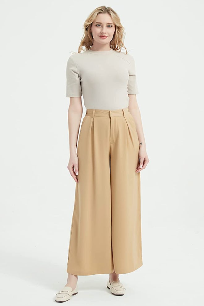 Tronjori High Waist Palazzo Pants