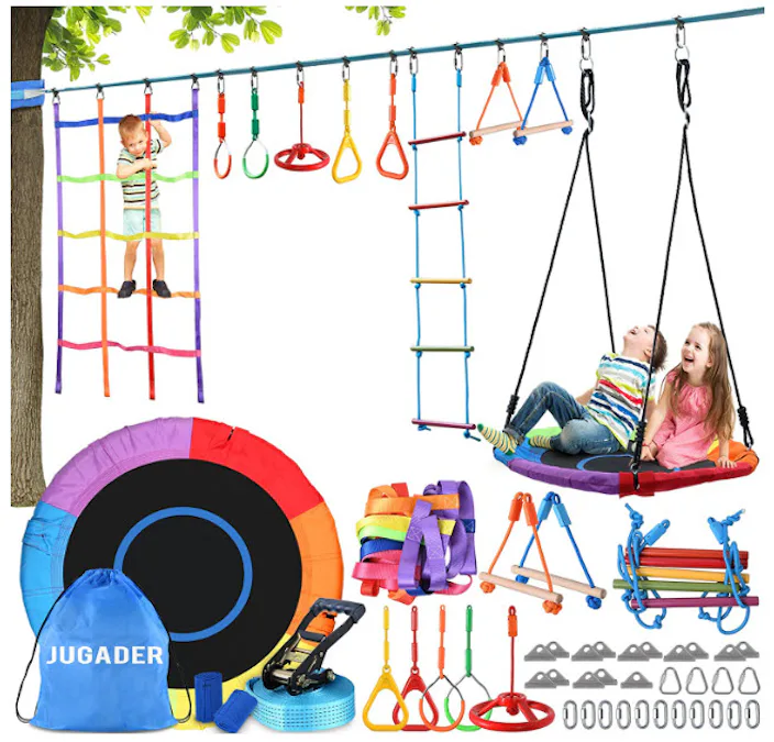 Mini Ninja Ropes Course The Best Backyard Ninja Course To Keep Those Flippin’ Kids Busy All ...