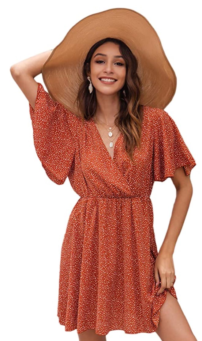 Romwe Flowy Dress