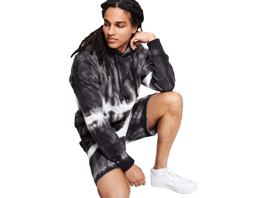 Adult-Size Shibori Hoodie