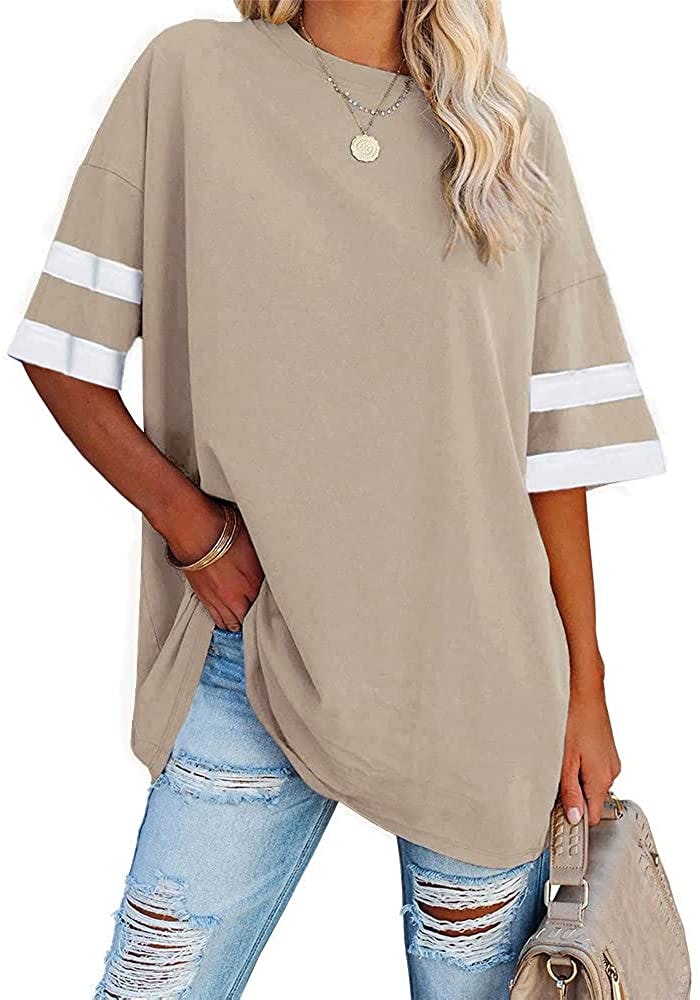 Fisoew Oversized Half Sleeve Tee