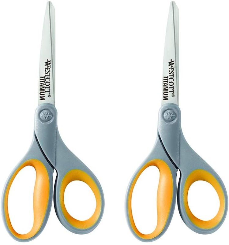 Westcott Soft Grip Titanium Bonded Scissors (2-Pack)