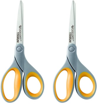 Westcott Soft Grip Titanium Bonded Scissors (2-Pack)