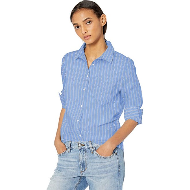 Amazon Essentials Classic-Fit Button-Down Poplin Shirt