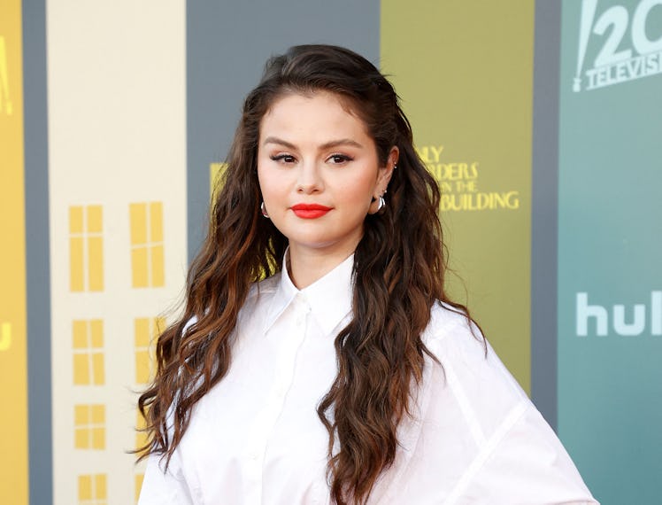 A photo of Selena Gomez at the Only Murders in the Building premiere