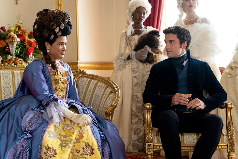 'Bridgerton': Golda Rosheuvel as Queen Charlotte and Jonathan Bailey as Anthony Bridgerton