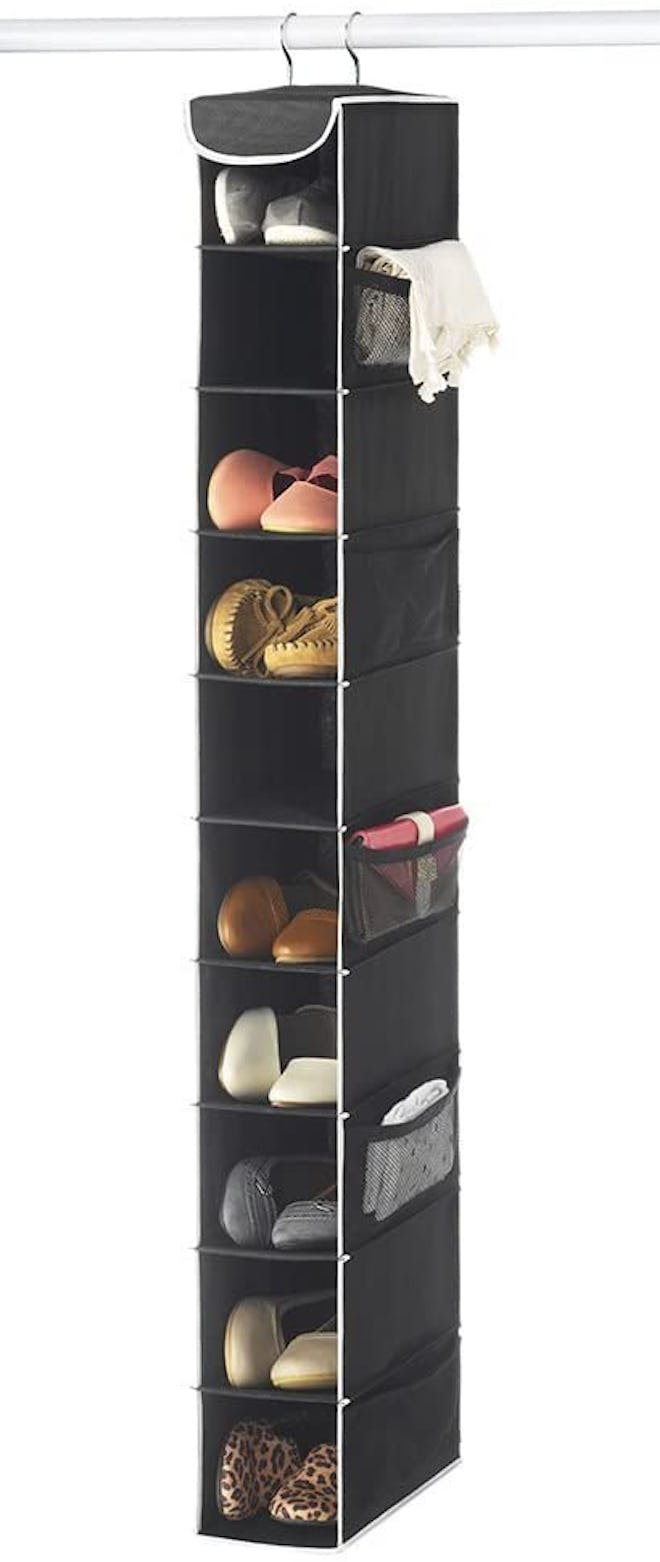 Zober 10-Shelf Hanging Shoe Organizer