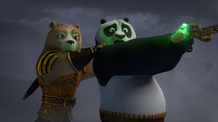 'Kung Fu Panda: The Dragon Knight' stars Jack Black and Rita Ora.