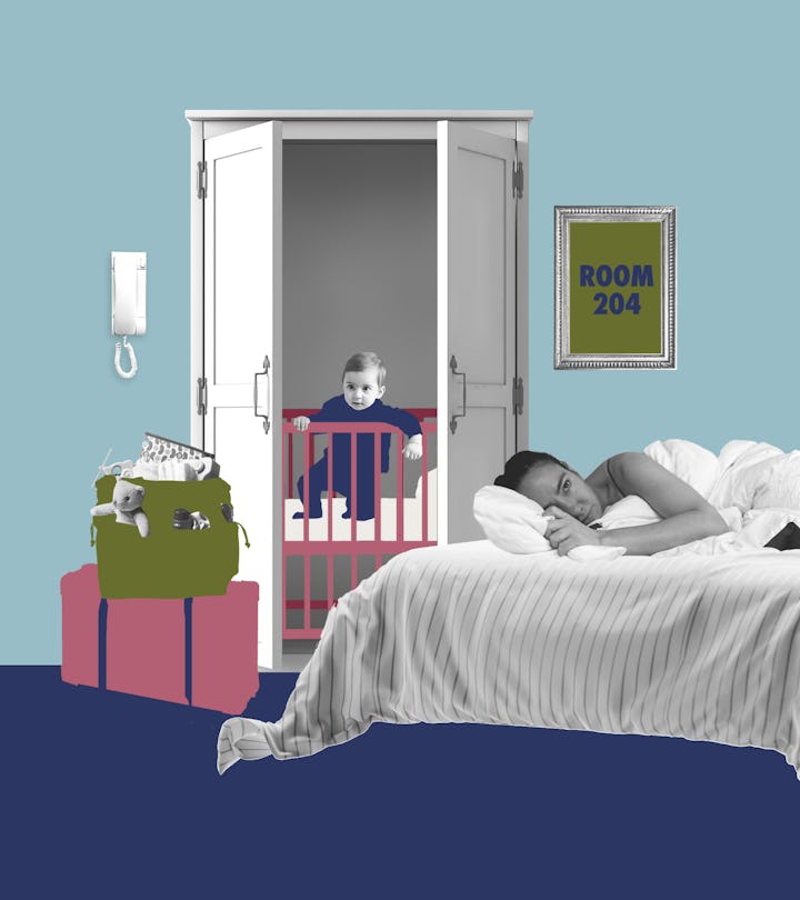 Want Your Baby To Sleep In A Hotel Room? Put Them Down In The Closet Or