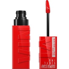 Maybelline Super Stay Vinyl Ink Liquid Lipstick is similar to Haus Labs Atomic Shake Lip Lacquer