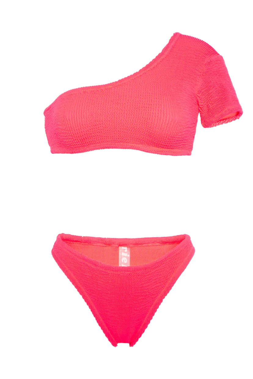 Bikini Texture Shop Textured Swimsuits For Summer, From Terry Cloth To Ribbed Bikinis ...