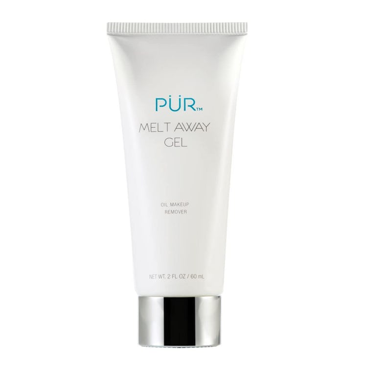 Face gems makeup is easy with PÜR Melt Away Gel Oil Makeup Remover