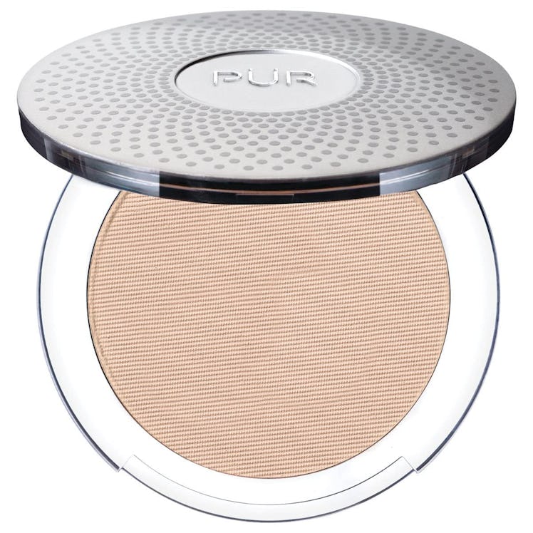 PÜR's Foundation Powder that includes SPF 15, concealer, and finishing powder all-in-one.