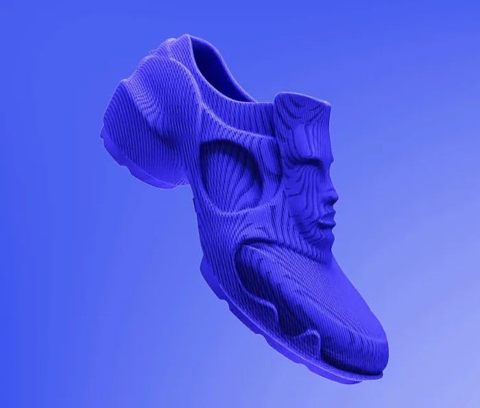 Zellerfeld and KidSuper's 3D-printed shoe