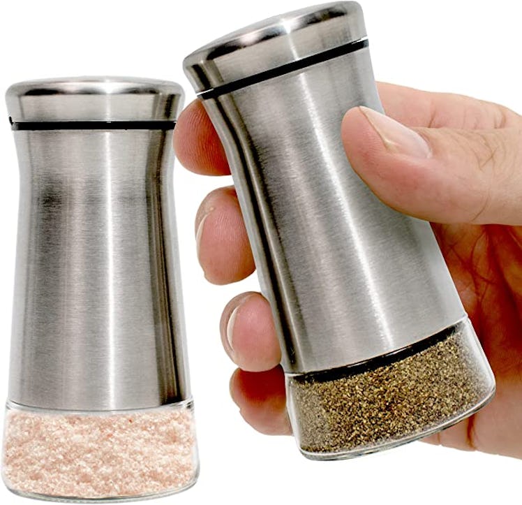 Willow & Everett Salt and Pepper Shakers with Adjustable Pour Holes