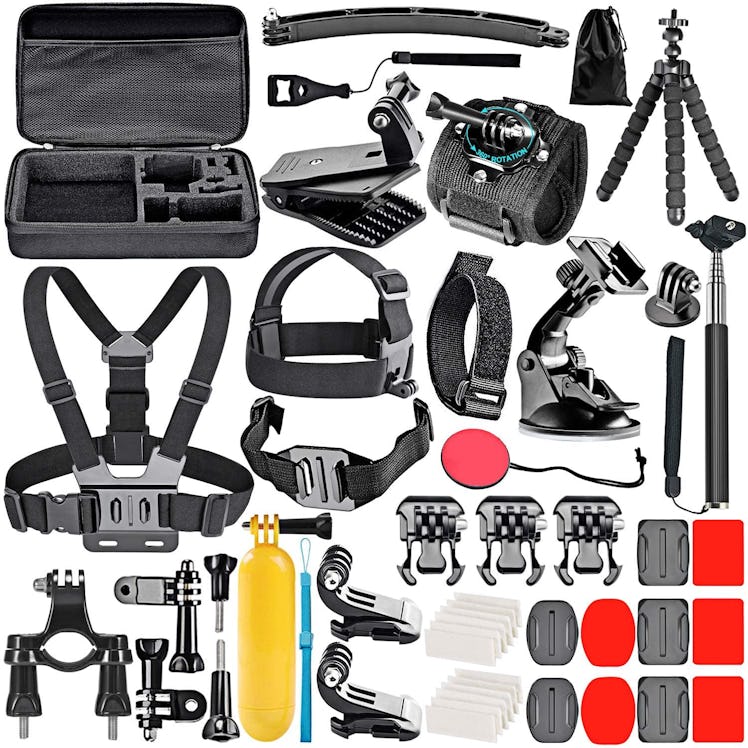 This 50-piece GoPro accessory kit is an affordable way to get started.