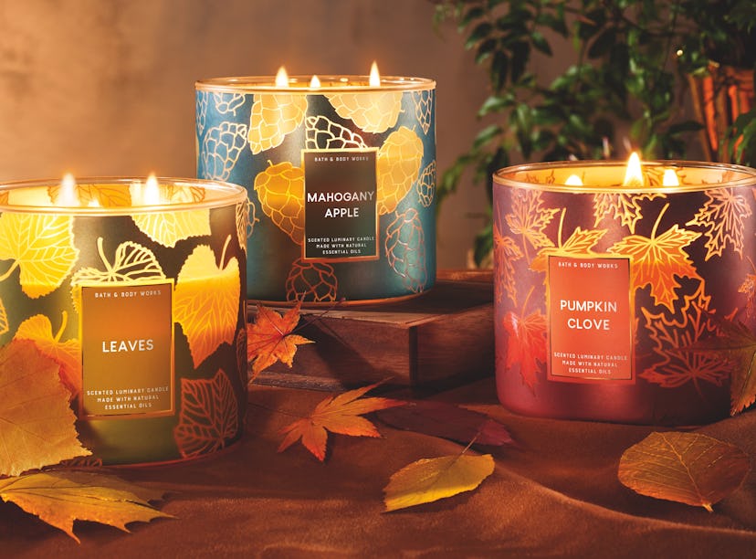 The Bath & Body Works fall 2022 collection includes all new candles. 