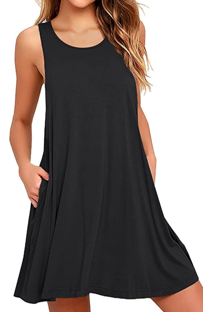 Yandino Scoopneck Dress with Pockets