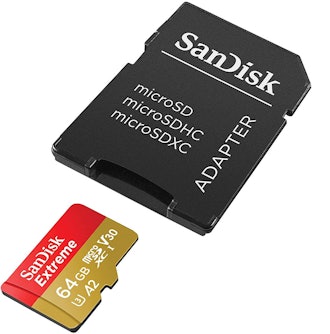This microSD card can come in handy if you need extra memory for your GoPro. 