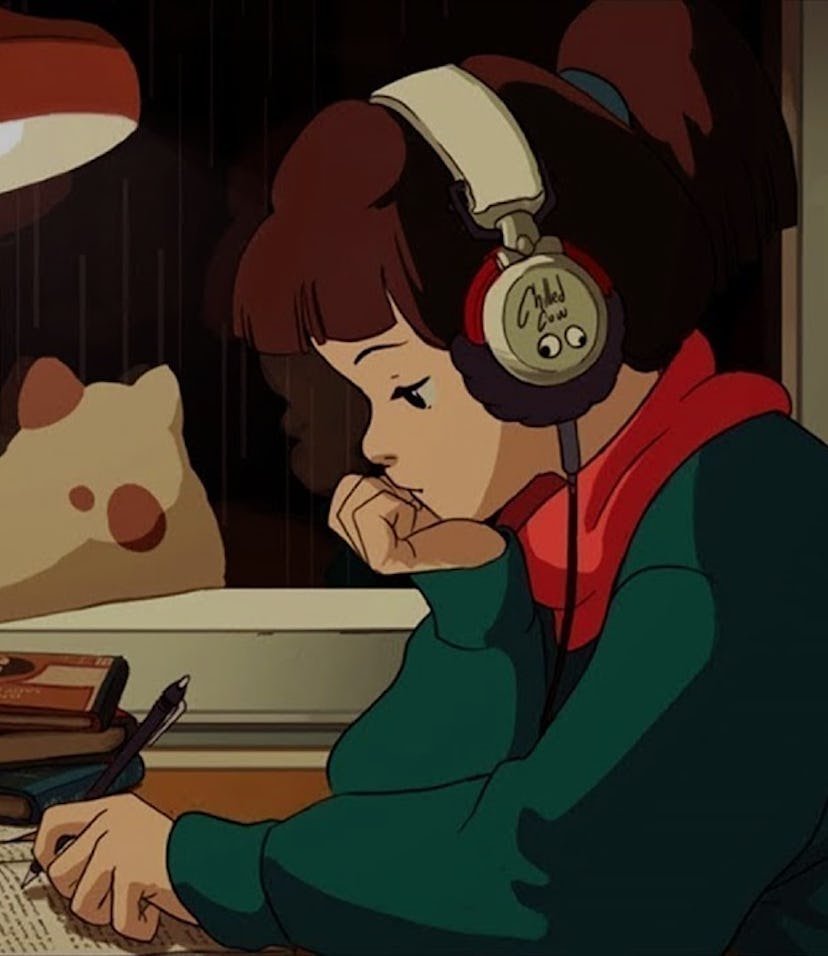 Lofi Girl, drawn by artist Juan Pablo Machado, will be back to her studies soon