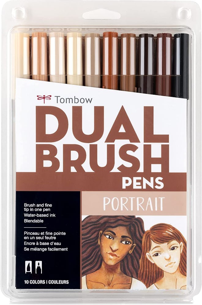Available in a range of packs with interesting colors, these Tombow dual-brush markers are some of t...