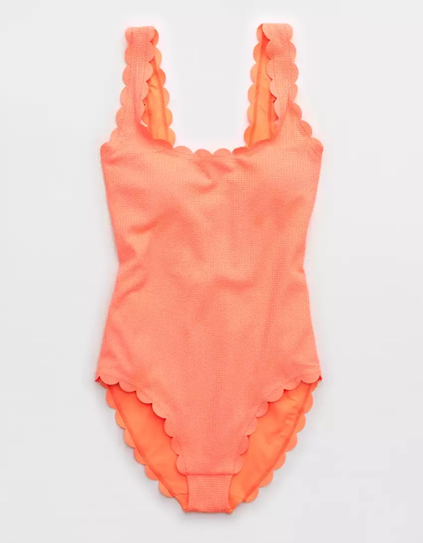 Scalloped One Piece 