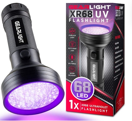 GearLight UV Black Light Flashlight