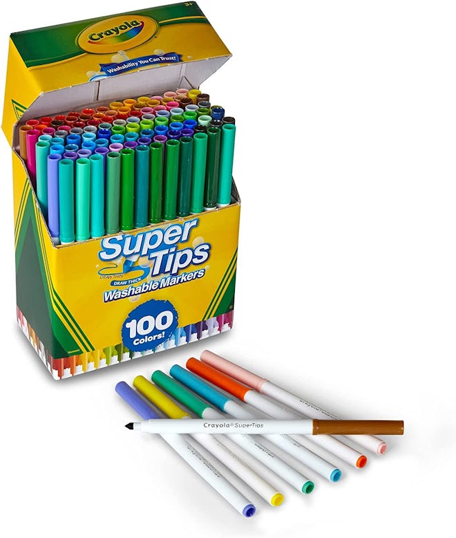 With upwards of 24,000 ratings on Amazon, this Crayola set offers some of the best markers for adult...
