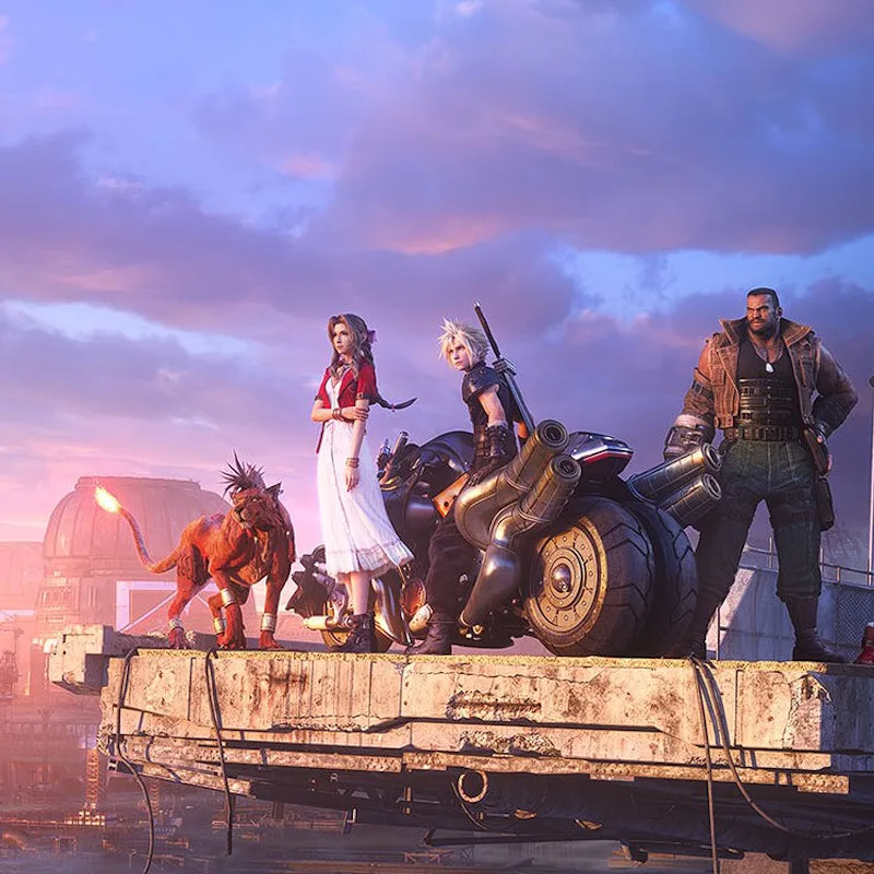 FF7 Remake end screenshot