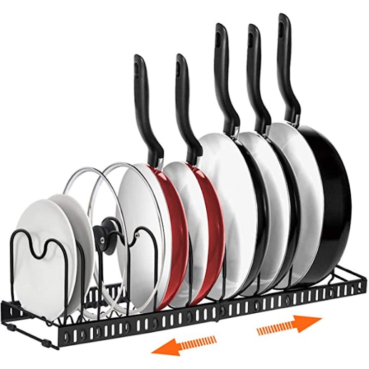 AHNR Expandable Pot and Pan Organizer Rack