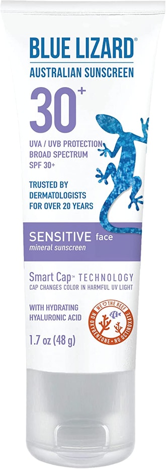 Blue Lizard Sensitive Face Mineral Sunscreen SPF 30