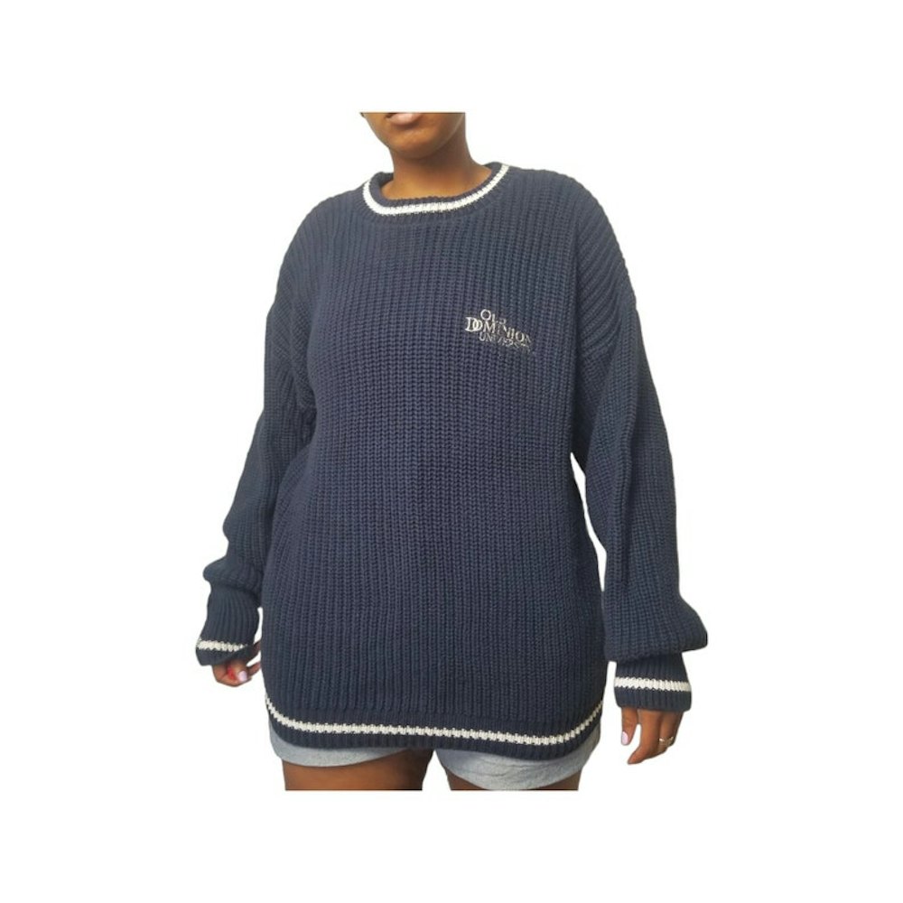 90's University Pull Over Chunky Sweater