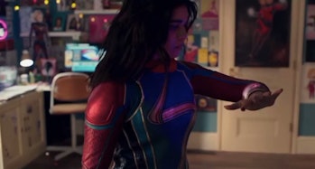 Kamala Khan in the Ms. Marvel post-credits scene.