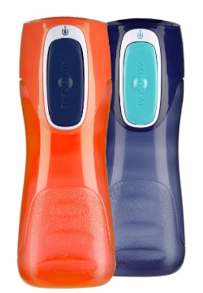 Contigo Autoseal Trekker Kids Water Bottles are a product that makes car trips easier with kids.