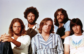 UNSPECIFIED - JANUARY 01:  Photo of Glenn FREY and Joe WALSH and Don HENLEY and Don FELDER and EAGLE...