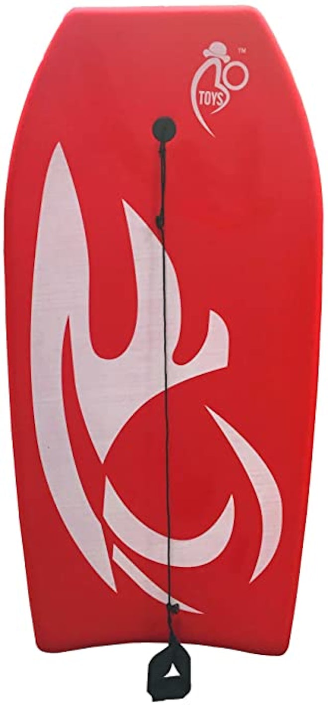 Boogey boards like this are a classic beach toy for kids..