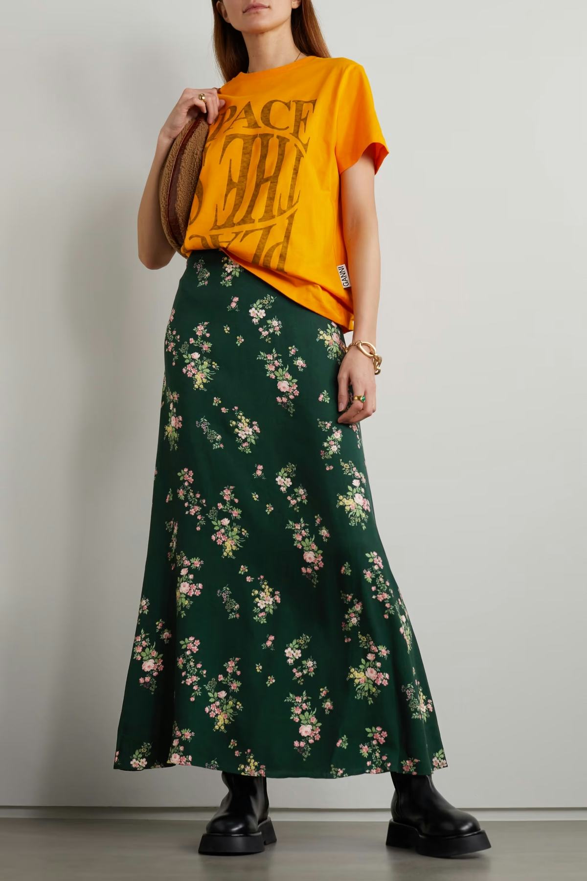 Reformation + Net Sustain Vista Maxi Skirt