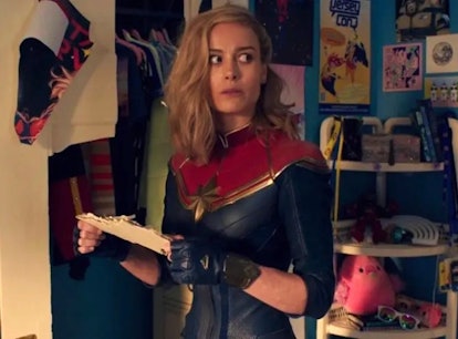Brie Larson as Captain Marvel in Ms. Marvel
