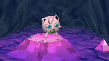 Jigglypuff croons a tune in Pokémon Snap.