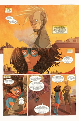 Kamala Khan meets Captain Marvel in 'Ms. Marvel' #17