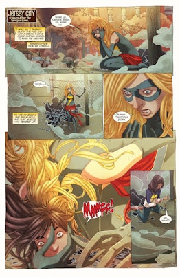 Kamala Khan is briefly Carol Danvers in 'Ms. Marvel' #2
