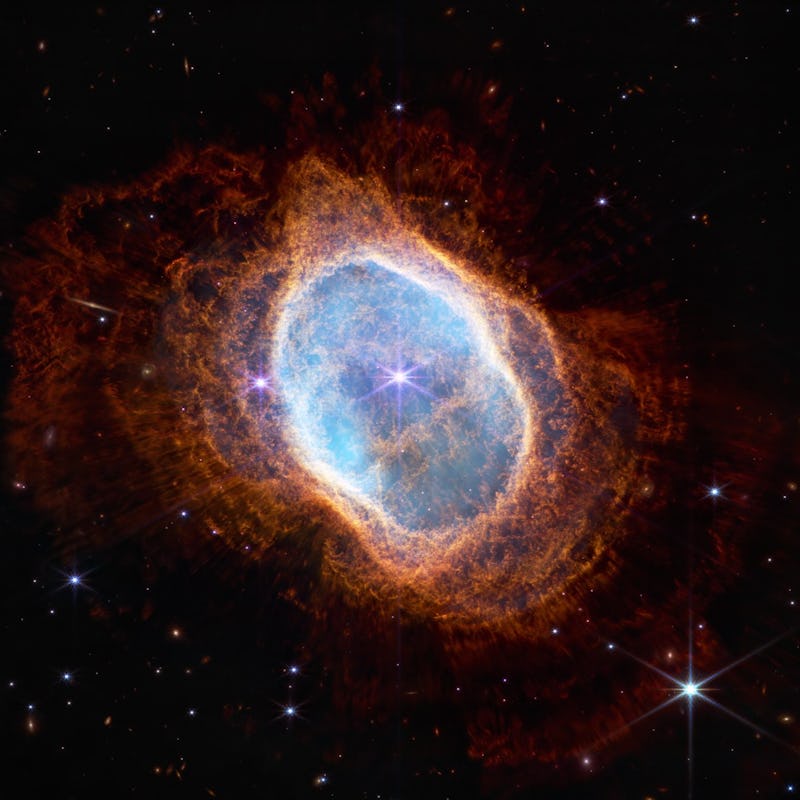 Southern Ring Nebula captured by JWST