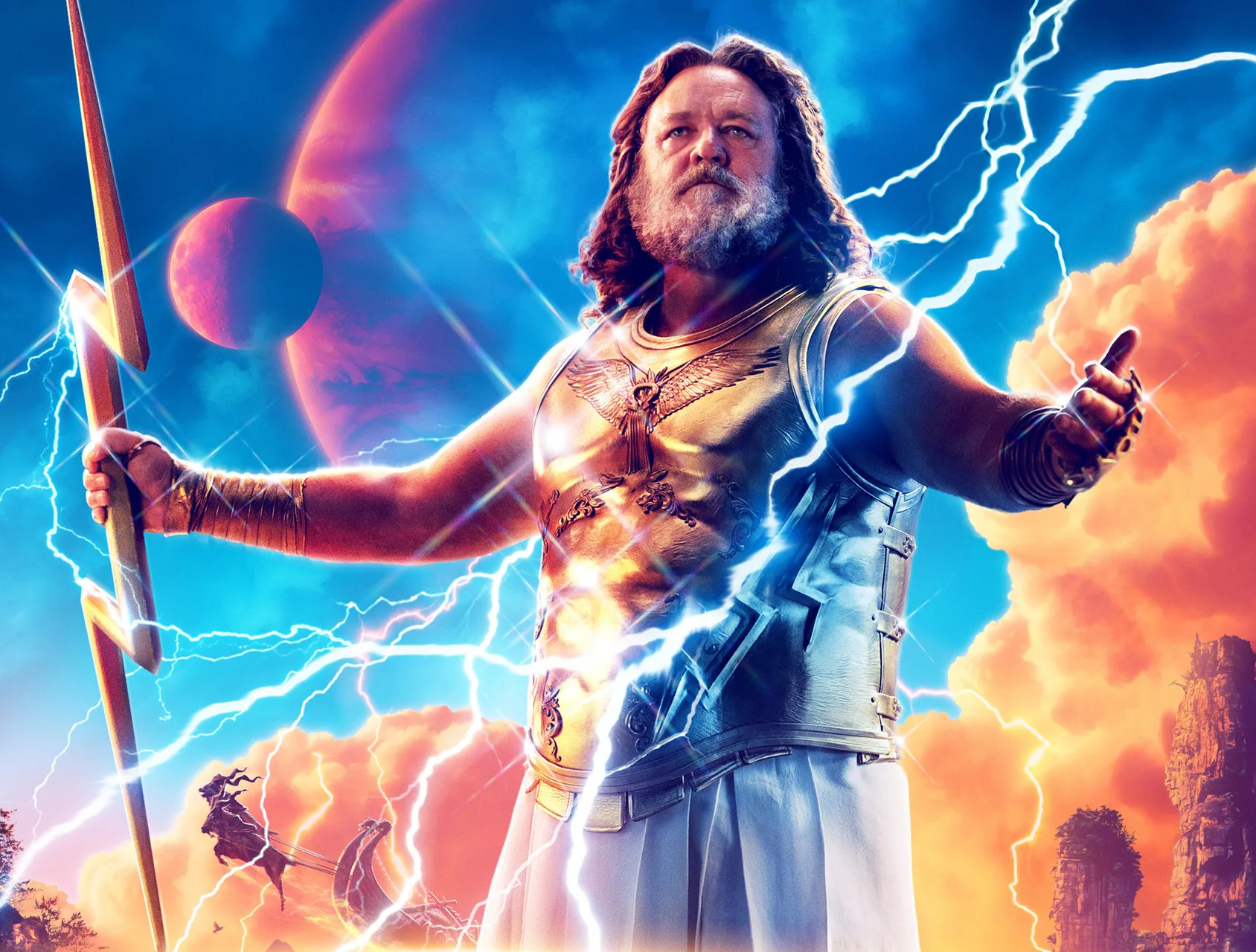 'Thor: Love and Thunder’ concept art transforms Russell Crowe into Satan