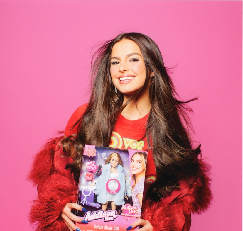 On July 12, Addison Rae announced she created a doll collection with Bonkers Toys to be sold at Walm...
